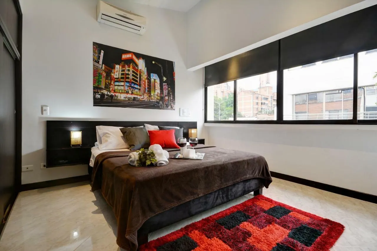 Apartman Poblado Suites By Lifeafar Medellín Kolumbia